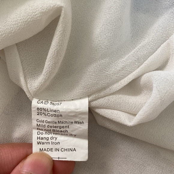 Princess Polly Rasmus Mini Skirt White. Size US 2. NWOT - Picture 13 of 13